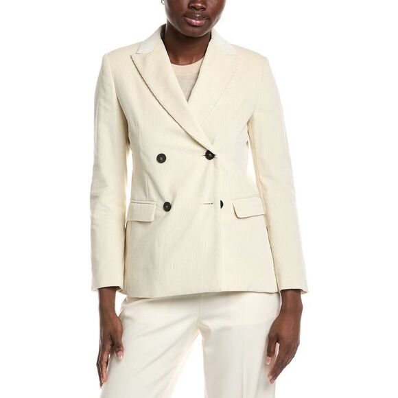 Weekend Max Mara WomensKatanga Corduroy Jacket White